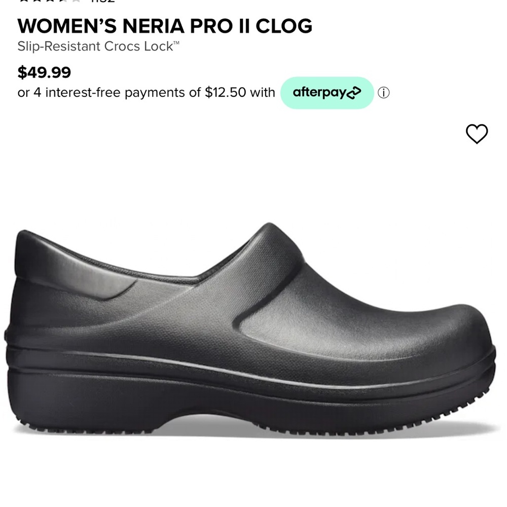 CROCS for work